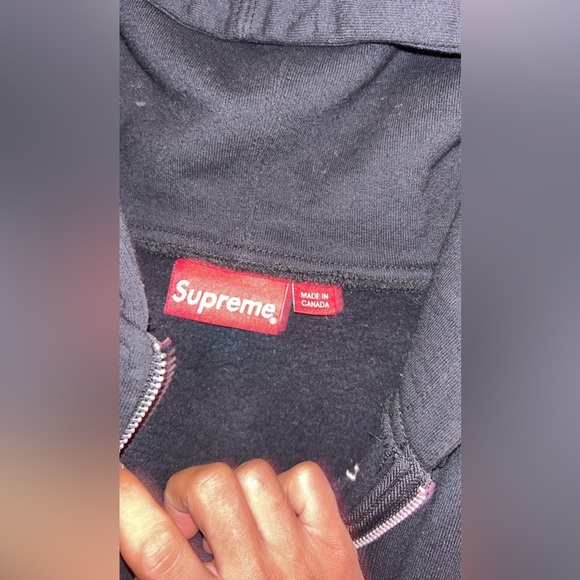 Supreme top line zip up hoodie - Picture 4 of 4